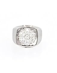 14K White Gold Diamond Ring