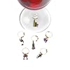 True Fabrications Wine Connoisseur Glass Charm