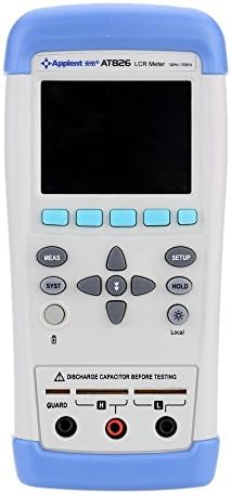 Applent A826 Handheld Digital Inductance Capacitance Resistance Meter Tester Electric Bridge LCD Display Touch Screen 100-240V