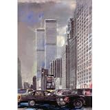 Memorial 9/11 September 11 WTC Poster print skyline - 11x17