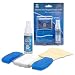 Computer LCD Screen Cleaning Kit - Tool Includes Cleaner Solution Spray, Keyboard Brush, 5 Microfiber Cloth Wipes - Cleans Laptop Surface, Plasma / Flat TV Monitor, Macbook, iPad, iPhone - Pyle PCL107