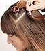 Emosa Clips in Remy Human Hair Extensions for Women Beauty Hot Sale (#4/27-medium brown mixed with dark blonde)(7pcs 15inch)