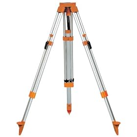 Agatec 1-16198 Aluminum Value Series 5/8x11 Flat Head Contractor's Tripod