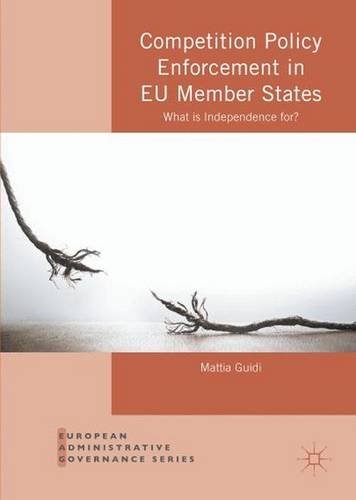 Competition Policy Enforcement in EU Member States: What is Independence for? (European Administrative Governance)の表紙