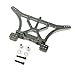 Atomik RC Alloy Rear Shock Tower, Grey fits the Traxxas 1/10 Slash and Other Traxxas Models - Replaces Traxxas Part 3638