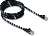 Belkin Components High Performacne Unshielded Twisted Pair Patch Cable 20 Feet Black