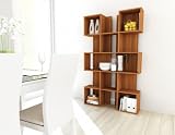 Cubic Shelf (Eternity Walnut) (69H x 42W x 10.5D)