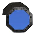 8 Player Octagonal Poker Game Table top - Blue (48")