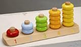 Nuchi Wooden Classics ~ Counting Pegboard