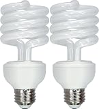 GE 74203 26-Watt Energy Smart CFL Light Bulb, 100-Watt Output, 2-Pack