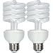 GE 74203 26-Watt Energy Smart CFL Light Bulb, 100-Watt Output, 2-Pack