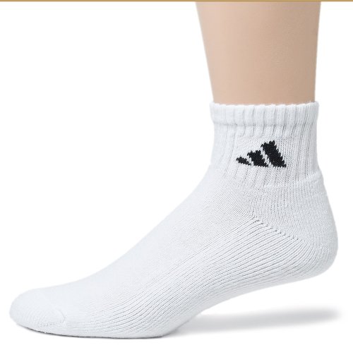 Adidas Men's Quarter Athletic Socks, 6-Pack