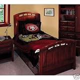 New Original NFL San Francisco 49ers Twin/Full 3Pcs Comforter Set