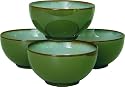 Sango Concepts Avocado Ice Cream Bowls, Set of 4