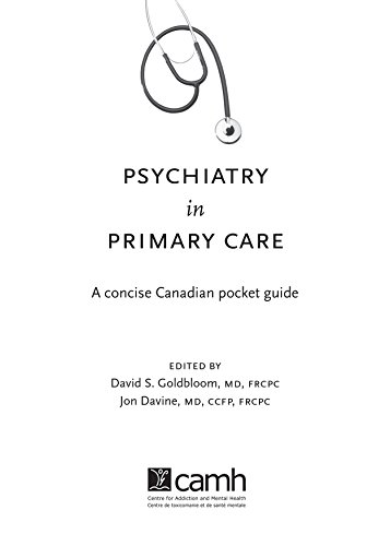 Psychiatry in Primary Care: A Concise Canadian Pocket Guide