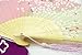 DawningView Japanese Handheld Fan, Cherry Blossoms on Pink and Green HF59