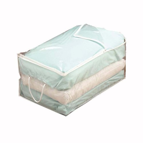 Oblong Soft Touch Storage Bag - CLEAR