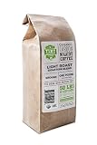 Tiny Footprint Coffee Organic Light Roast Ground Coffee, 16-Ounce Bags (Pack of 2)
