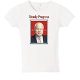 McCain Steady Progress 2008 - Republican Jr. Miss Fitted Tee