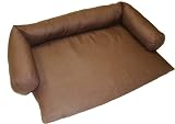 KH Cool Bed 3 Large Cool Cover Bolster Sheet, Cappuccino