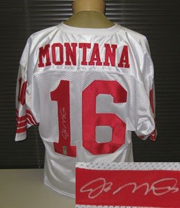 Joe Montana Signed San Francisco 49ers authentic-style Custom Jersey