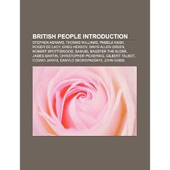 British People Introduction: Stephen Abrams, Thomas Williams, Pamela Nash, Roger de Lacy, Greg Hersov, David Allen Green, Robert Spottiswood