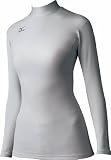 (�~�Y�m �S���t)MIZUNO GOLF �u���X�T�[���o�C�I�M�A�����n�C�l�b�N A82YN150 04 �V���o�[�O���[ S