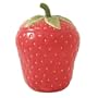 Strawberry Ceramic Cookie Jar