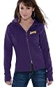 Los Angeles Lakers Women's Quilted Full Zip Hooded Jacket - by Alyssa Milano