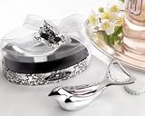 The Love Dove Chrome Bottle Opener in Elegant, Oval Showcase Giftbox - Set of 50