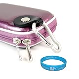 Camera Case for Flip Video MinoHD (Candy Purple) + SumacLife Wisdom Courage ....