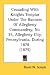 Crusading with Knights Templar Under the Banners of Allegheny Commandery, No. 35, Allegheny City, Pennsylvania, During 1878 (1879)