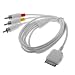 Apple iPod 3rd, 4th Generation, Mini, Photo, U2, Video, Nano, iphone and ipod touch (firmware < 2.2.1) RCA AV (Video & Audio) Cable with iPod Plug