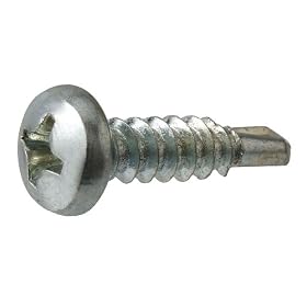 Crown Bolt 30612 #10 x 3/4 Inch Self-Drilling Sheet Metal Screws, 100-Count