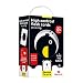 Banana Panda - High Contrast Flash Cards on a Ring - Visual Learning Activity for Babies Ages 0 Months and Up