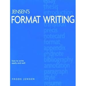 Jensen's Format Writing