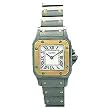 Cartier Women's W20012C4 Santos 18K Gold and Stainless Steel Watch by Cartier