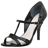  : Nine West Women's Hayek T-Strap Sandal,Black Patent,9.5 M US