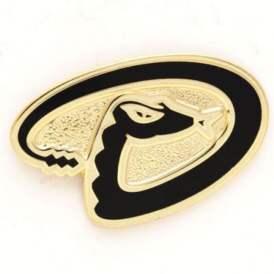 ARIZONA DIAMONDBACKS OFFICIAL LOGO GOLD LAPEL PIN