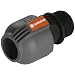 Gardena 2763 Verbinder 2,5 cm (1 Zoll) Au�engewinde "Sprinkler System", Anschluss: 25 mm x 2,5 cm (1 Zoll)