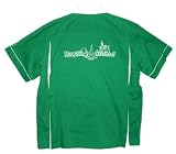 Bowling Stoned Bowling Shirt Green & White Classic