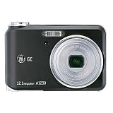 GE 12.1MP Digital Camera 3X Optical Zoom A1230 - Black<br/>Used - Very Good