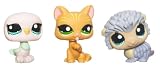 Hasbro Poupée - 92921 - Littlest Petshop Colonne 3 - Porc-épic, pigeon et chat