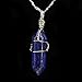 HeroNeo® Natural Crystal Healing Point Pendant Chakra Cut Gemstone Jewelry Necklace New (Lapis lazuli)