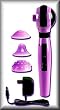 Aphrodite Infrared Rechargable Back, Scalp and Body y2 Massager with 3 Interchangeable Silicone Sleeves