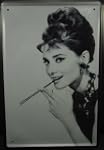 Audrey Hepburn Smoking Barrels manife...
