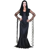 Addams Family Morticia Costume Adult - Adult Small 6 - 9 - B000H1ZTNA