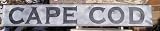 Cape COD Wood Sign 4ft