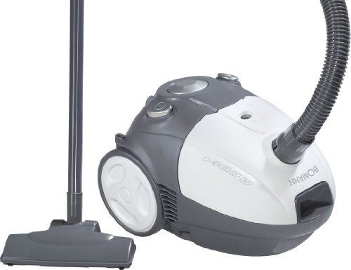 Bomann BS 974 CB Bodenstaubsauger / 1400 Watt / wei&szlig;-grau