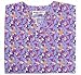 Butterfly Blues Print V-neck Scrub Top (XS-3X) SIZES RUN LARGE!